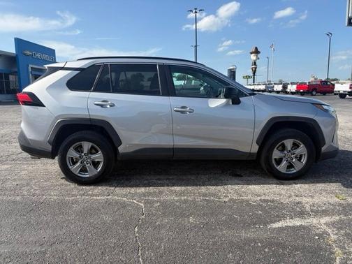 Silver Sky Metallic 2023 Toyota RAV4 Hybrid LE