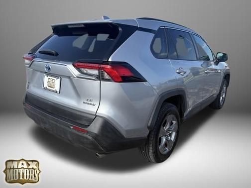 Silver Sky Metallic 2023 Toyota RAV4 Hybrid LE