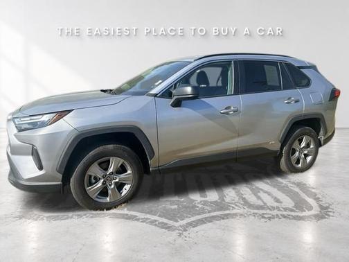 Silver Sky Metallic 2023 Toyota RAV4 Hybrid LE