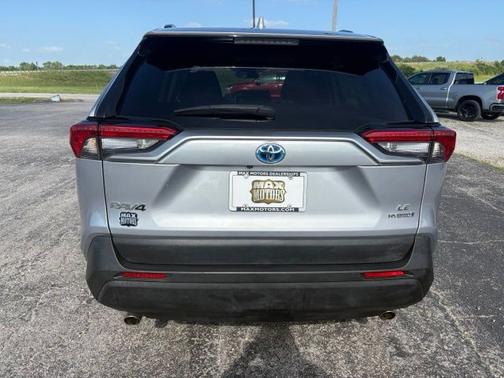 Silver Sky Metallic 2023 Toyota RAV4 Hybrid LE