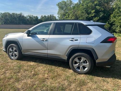 Silver Sky Metallic 2023 Toyota RAV4 Hybrid LE