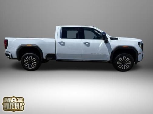 Glacier White Tricoat 2026 GMC Sierra 2500 Denali Ultimate