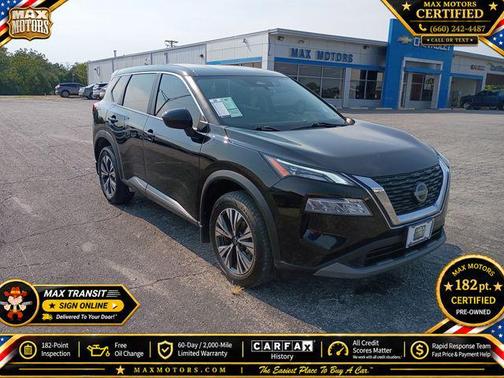 Super Black 2023 Nissan Rogue SV