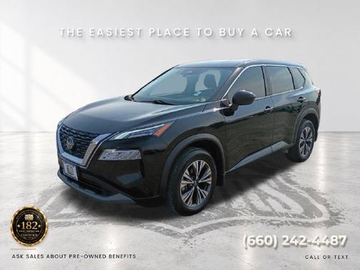 Super Black 2023 Nissan Rogue SV
