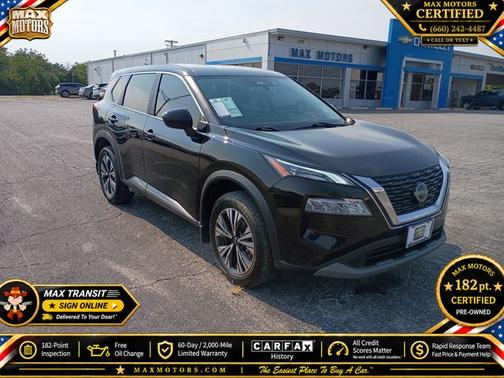 Super Black 2023 Nissan Rogue SV