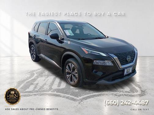Super Black 2023 Nissan Rogue SV