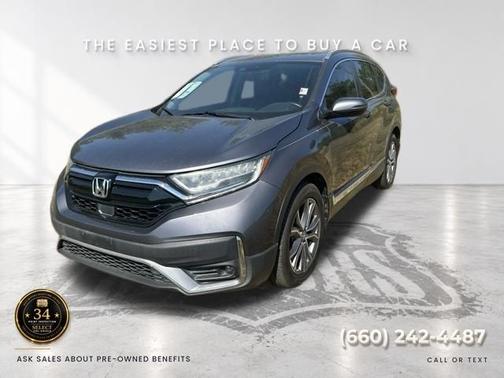 Gray 2020 Honda CR-V Touring