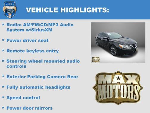 2017 Nissan Altima 2.5 SV