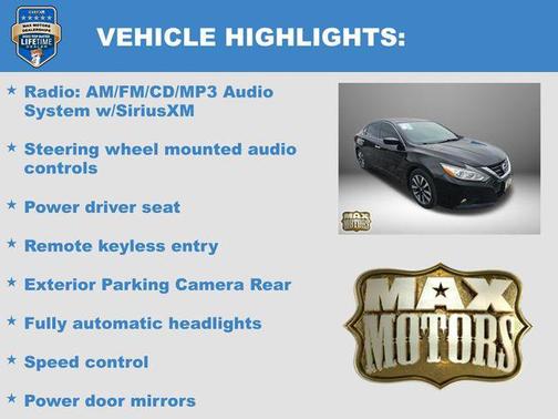 2017 Nissan Altima 2.5 SV