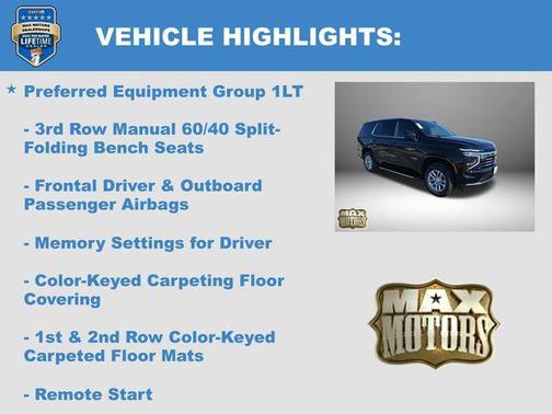 2025 Chevrolet Tahoe LT