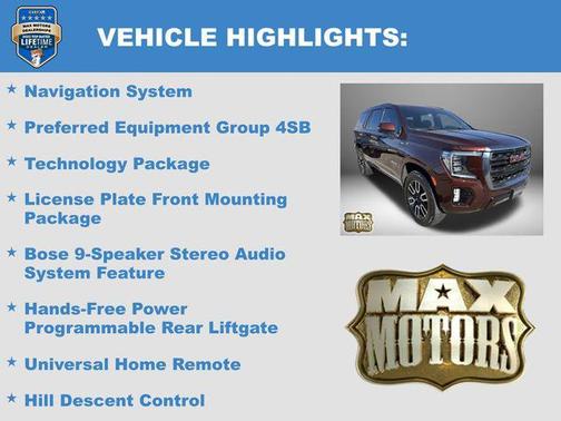 2022 GMC Yukon 4WD AT4