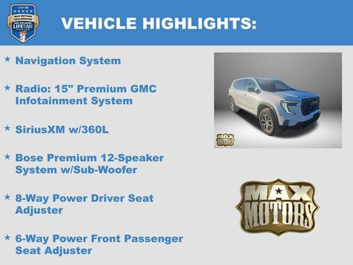 2026 GMC Acadia AT4 AWD