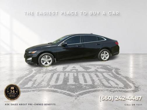 Mosaic Black Metallic 2023 Chevrolet Malibu LS