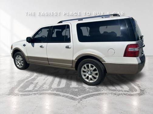 White Platinum Clearcoat Metallic 2014 Ford Expedition EL King Ranch