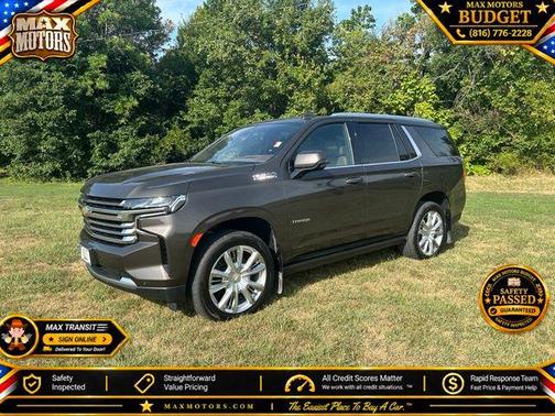 Graywood Metallic 2021 Chevrolet Tahoe High Country