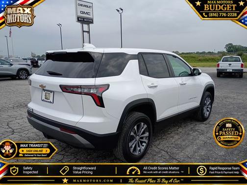 Summit White 2027 Chevrolet Equinox AWD LT