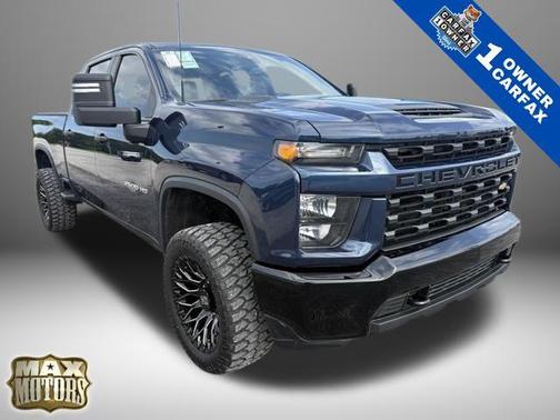 Northsky Blue Metallic 2022 Chevrolet Silverado 2500 Custom