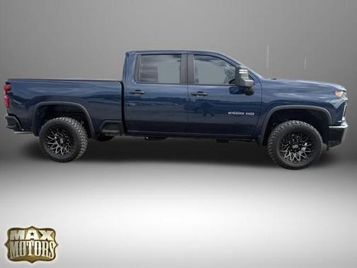Northsky Blue Metallic 2022 Chevrolet Silverado 2500 Custom