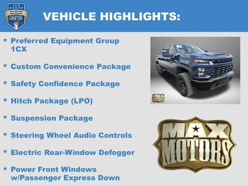 Northsky Blue Metallic 2022 Chevrolet Silverado 2500 Custom