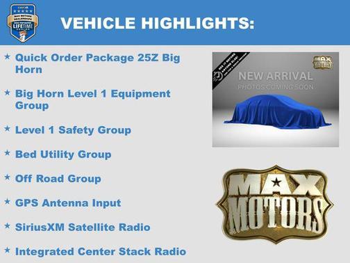 Bright White Clearcoat 2022 RAM 1500 Big Horn/Lone Star