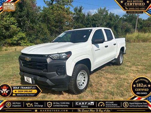 Summit White 2024 Chevrolet Colorado Work Truck