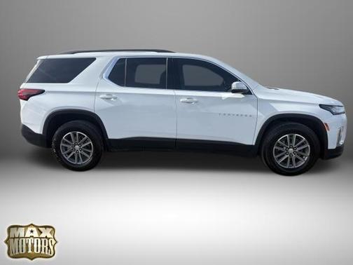 Summit White 2022 Chevrolet Traverse LT Leather