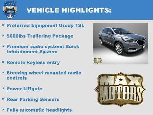 Satin Steel Metallic 2020 Buick Enclave FWD Essence
