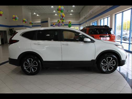 Platinum White Pearl 2022 Honda CR-V AWD EX-L