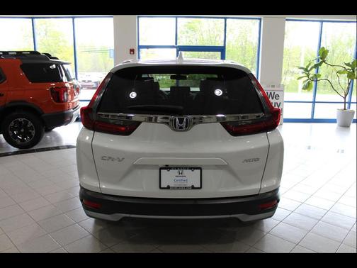 Platinum White Pearl 2022 Honda CR-V AWD EX-L