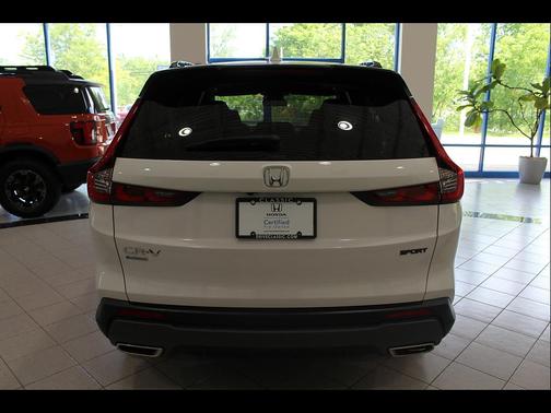 Platinum White Pearl 2023 Honda CR-V Hybrid Sport AWD
