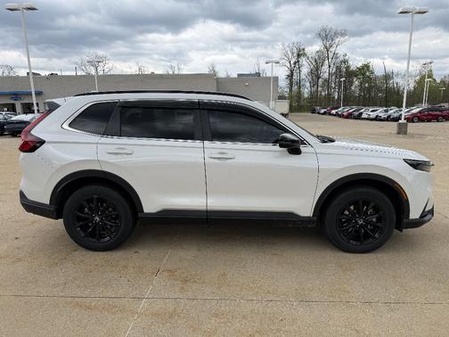 Platinum White Pearl 2023 Honda CR-V Hybrid Sport AWD