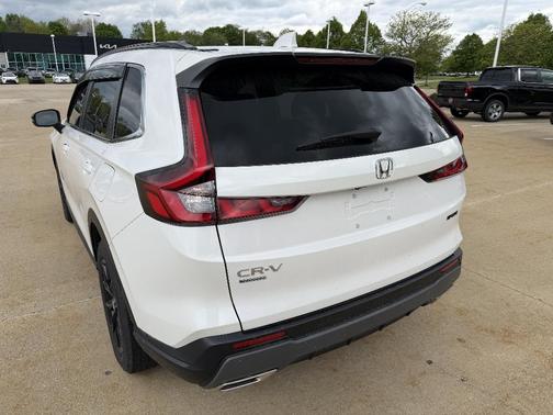 Platinum White Pearl 2023 Honda CR-V Hybrid Sport AWD