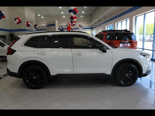 Platinum White Pearl 2023 Honda CR-V Hybrid Sport AWD