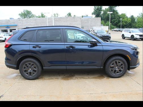 Canyon River Blue Metallic 2026 Honda CR-V Hybrid TrailSport AWD