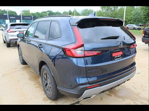 Canyon River Blue Metallic 2026 Honda CR-V Hybrid TrailSport AWD