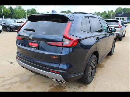Canyon River Blue Metallic 2026 Honda CR-V Hybrid TrailSport AWD