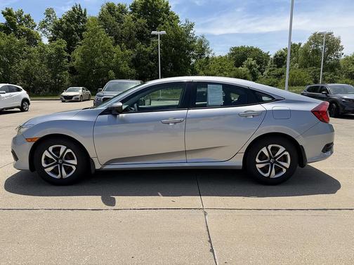 Lunar Silver Metallic 2016 Honda Civic LX