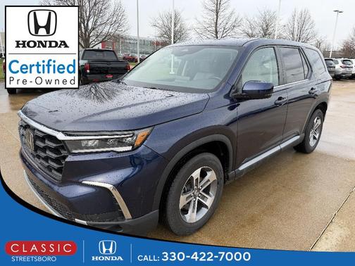 Obsidian Blue Pearl 2025 Honda Pilot EX-L