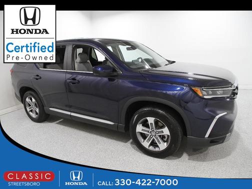 Obsidian Blue Pearl 2025 Honda Pilot EX-L