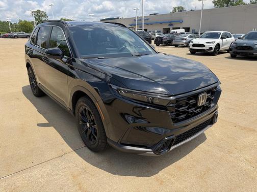 Crystal Black Pearl 2024 Honda CR-V Hybrid Sport AWD