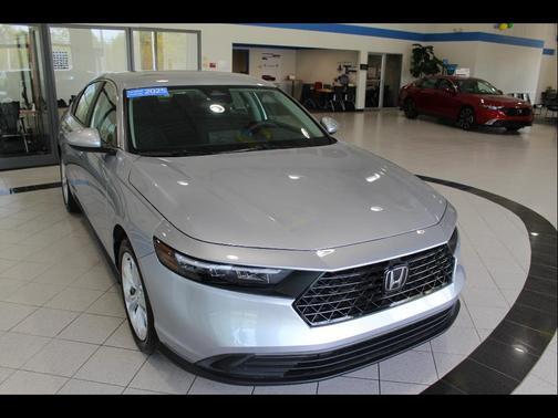 Solar Silver Metallic 2025 Honda Accord LX 1.5T