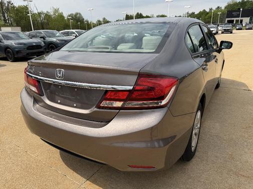 Urban Titanium Metallic 2015 Honda Civic LX