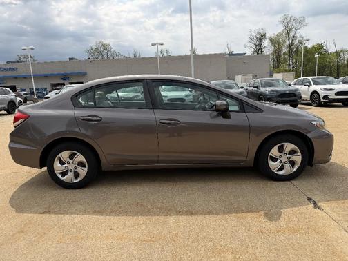 Urban Titanium Metallic 2015 Honda Civic LX