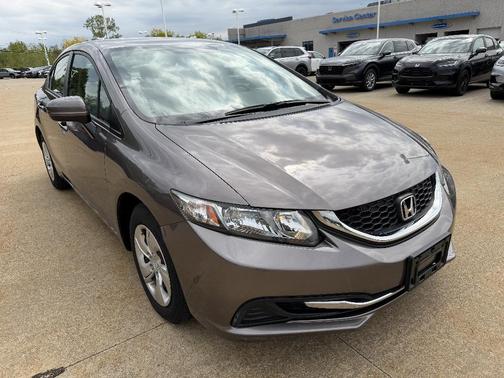 Urban Titanium Metallic 2015 Honda Civic LX
