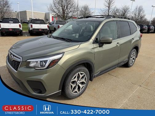 Jasper Green Metallic 2019 Subaru Forester Premium
