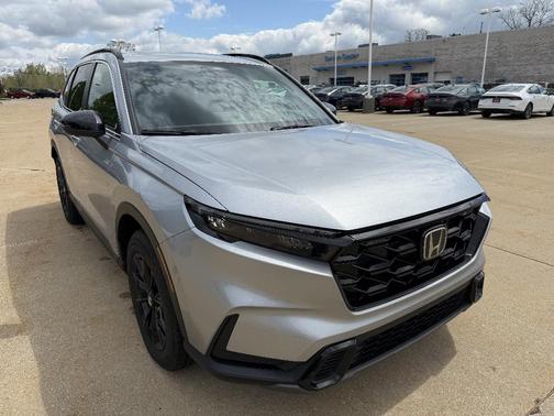 Lunar Silver Metallic 2024 Honda CR-V Hybrid Sport AWD