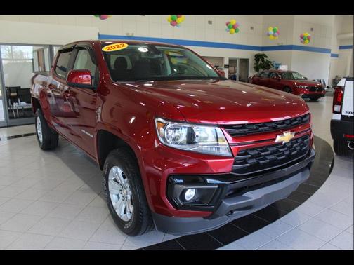 Cherry Red Tintcoat 2022 Chevrolet Colorado LT