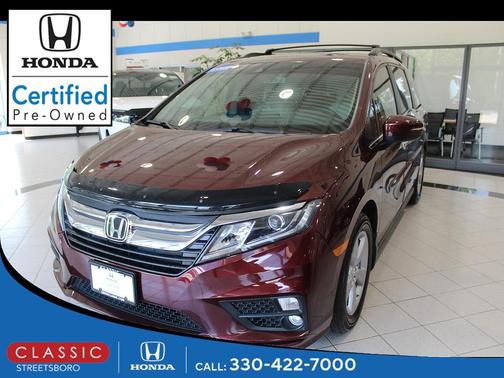 Deep Scarlet Pearl 2020 Honda Odyssey EX-L