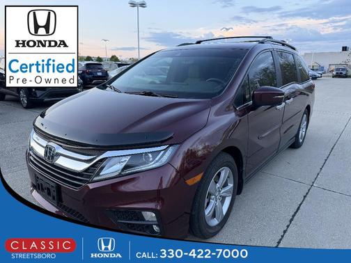 Deep Scarlet Pearl 2020 Honda Odyssey EX-L