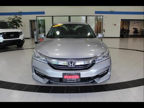 Lunar Silver Metallic 2017 Honda Accord Hybrid Touring